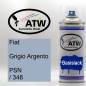 Preview: Fiat, Grigio Argento, PSN / 348: 400ml Sprühdose, von ATW Autoteile West.